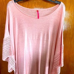 Ruby Ribbon Dolman Top